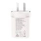 Soka Fast Wall Charger Gan3 35W USB-C PD + USB-A QC27W (Max 15W) – White