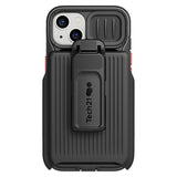 Tech21 Evo Max Protective Case with Holster For iPhone 13 - Dark Grey