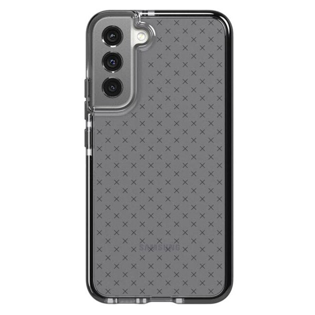 Tech21 Evo Check Case For Samsung Galaxy S22 Plus - Smokey Black