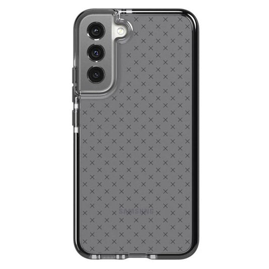 Tech21 Evo Check Case For Samsung Galaxy S22 Plus - Smokey Black