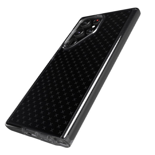 Tech21 Evo Check Case For Samsung Galaxy S23 Ultra - Smokey Black