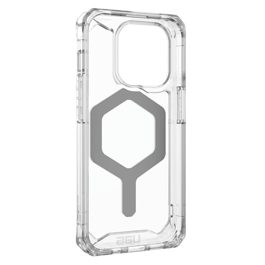 UAG Plyo MagSafe Case For iPhone 15 Pro - Ice/Silver