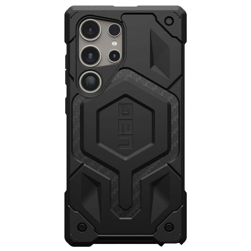 UAG Monarch Case (Suits Galaxy S24 Ultra) - Carbon Fiber