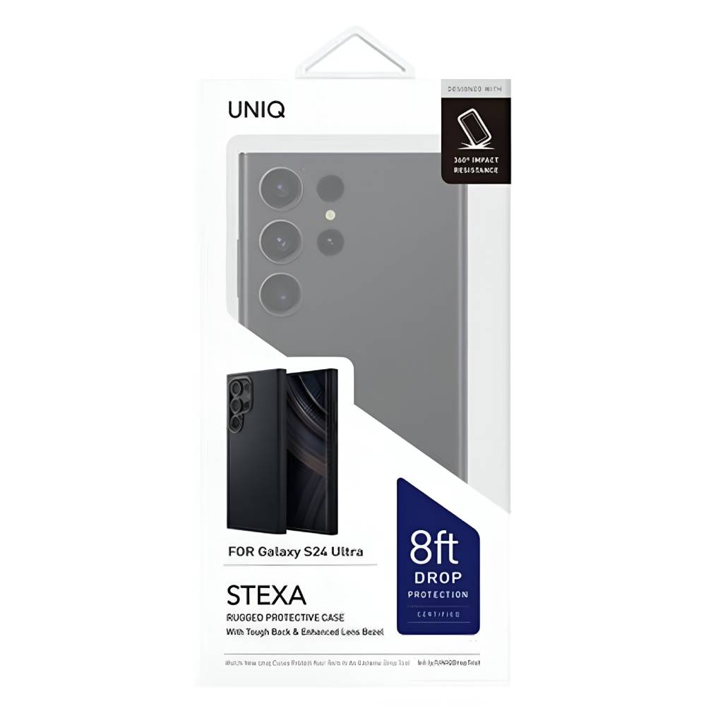 UNIQ Combat Case For Galaxy S24 Ultra - Black