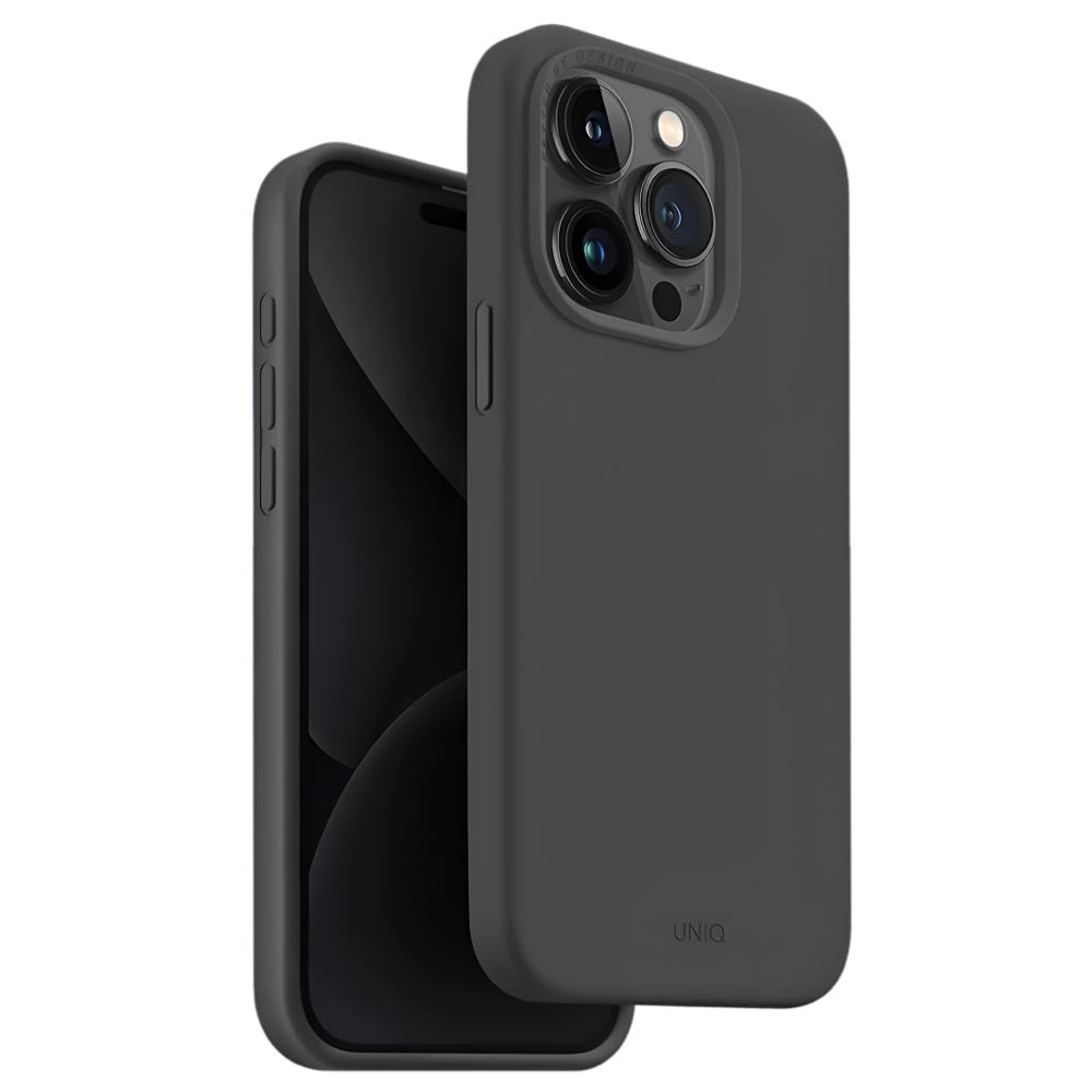 UNIQ Lino Hue MagSafe Case For iPhone 15 Pro - Grey