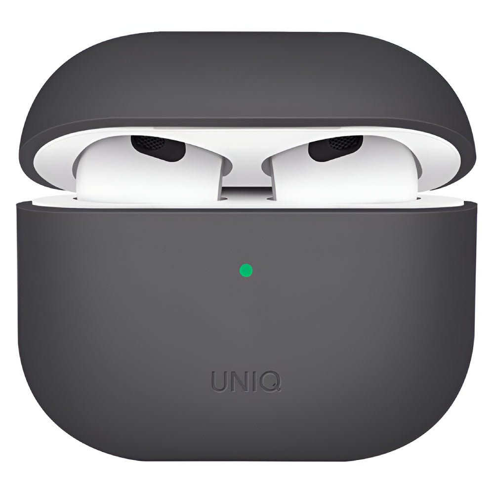 UNIQ Lino Silicone AirPods Case (3rd Gen) - Grey