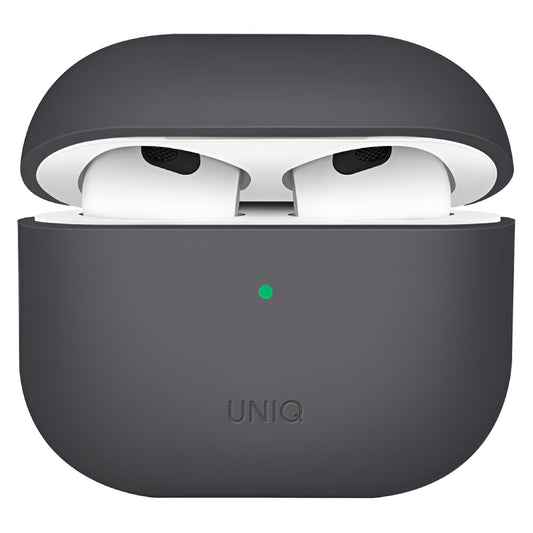 UNIQ Lino Silicone AirPods Case (3rd Gen) - Grey
