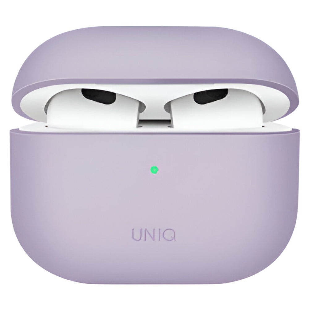 UNIQ Lino Silicone AirPods Case (3rd Gen) - Lilac