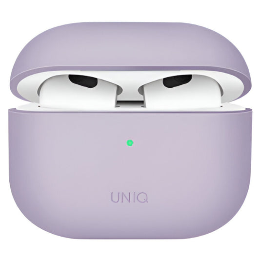 UNIQ Lino Silicone AirPods Case (3rd Gen) - Lilac