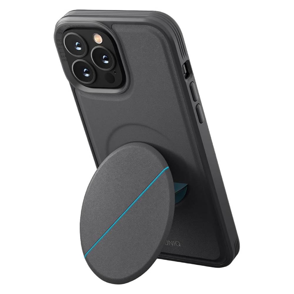 UNIQ NOVO MagneticPop Case For iPhone 14 Pro - Grey