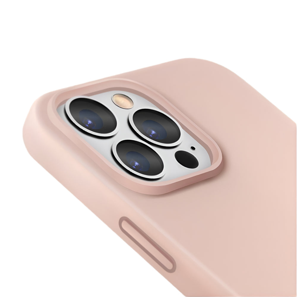 UNIQ Lino Silicone Liquid Case For iPhone 13 Pro - Pink