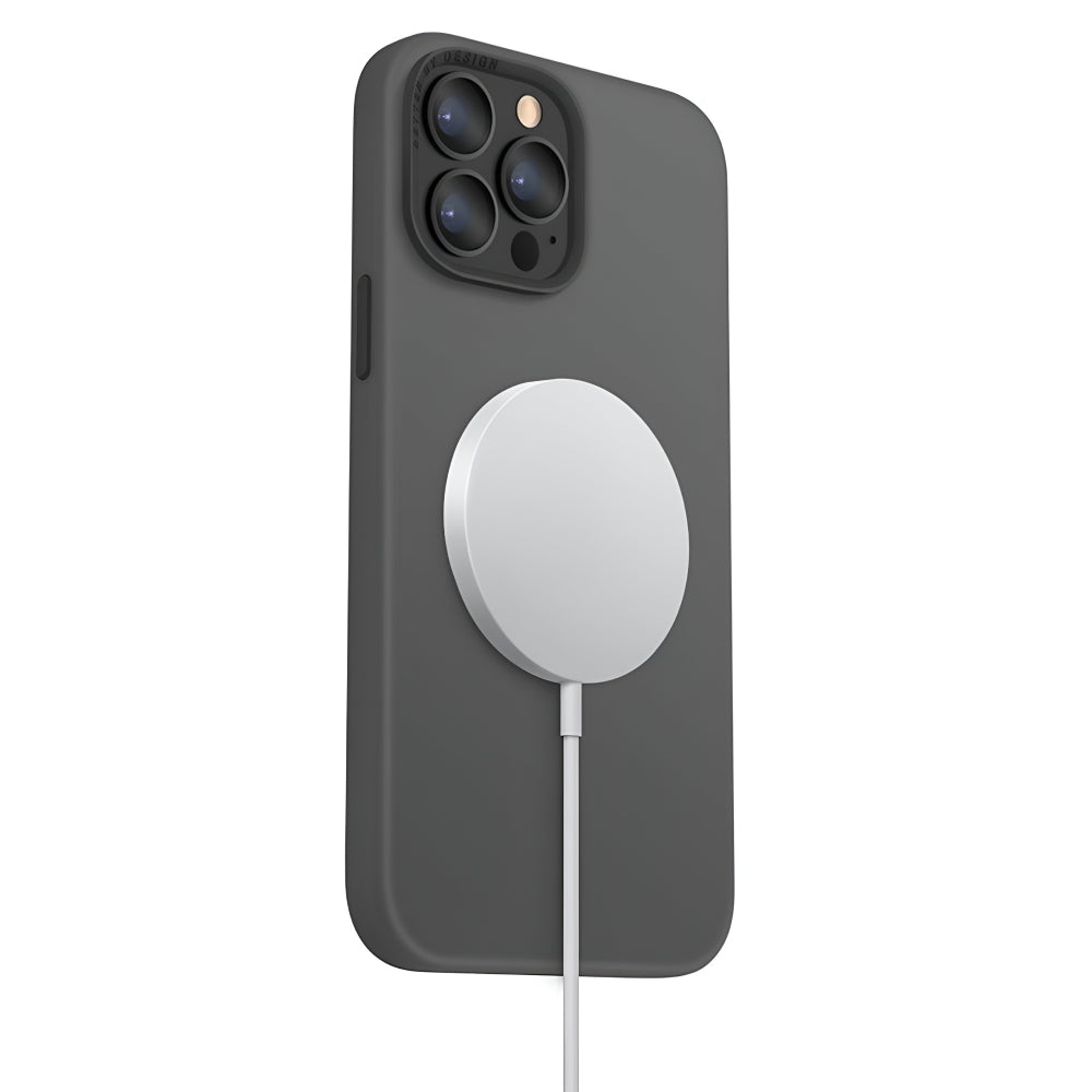 UNIQ Lino Hue Liquid MagSafe Case For iPhone 13 Pro - Grey