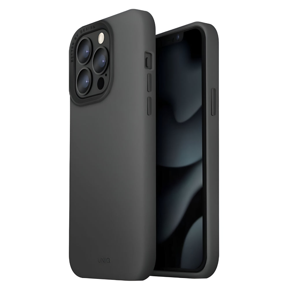 UNIQ Lino Hue Liquid MagSafe Case For iPhone 13 Pro - Grey