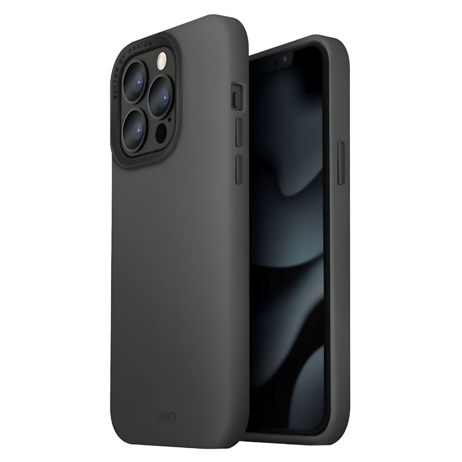 UNIQ Lino Hue Liquid MagSafe Case For iPhone 13 Pro - Grey