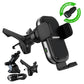 Urban Auto 15 Pro 48W Wireless Car Phone Holder Charger with Cooling Fan