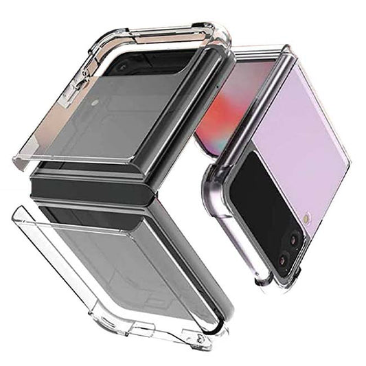 Urban Bumper Cover Phone Case For Galaxy Z Flip 4 - Clear