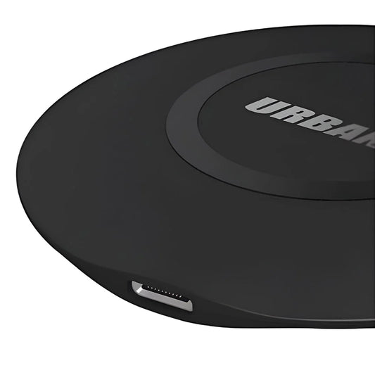 Urban Disc 15W Fast Wireless Charging Pad – Black