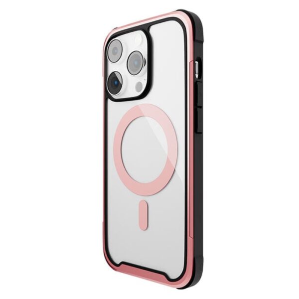 Urban Edge MagSafe Case For iPhone 15 Plus - Rose Gold