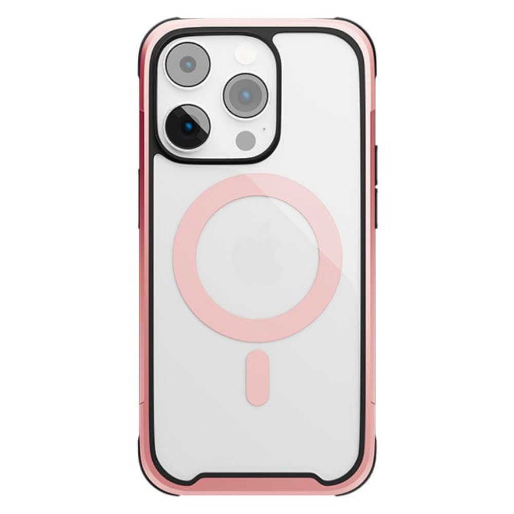Urban Edge MagSafe Case For iPhone 15 Plus - Rose Gold