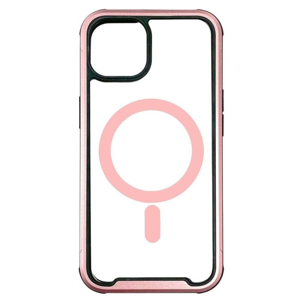 Urban Edge MagSafe Case For iPhone 15 - Rose Gold