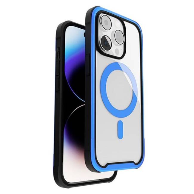 Urban Edge Magsafe Case For iPhone 14 - Blue