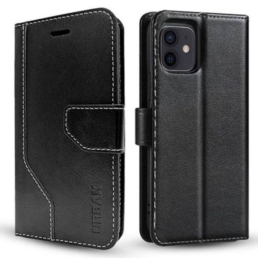 Urban Everyday Wallet Case For iPhone 14 Plus - Black