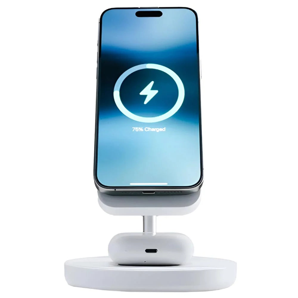 Urban 6-in-1 MagSafe M6 Wireless Charger Station – White