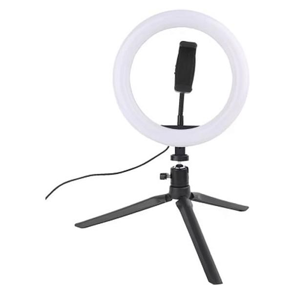 Vivitar 8 inch LED Ring Light with Tripod Stand