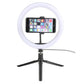 Vivitar 8 inch LED Ring Light with Tripod Stand