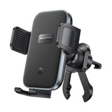 YESIDO 15W Qi WIRELESS HOLDER Wireless Charger Car Air Vent Clip-on Phone Holder (Black) (C318)