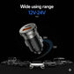 YESIDO SUPER FAST PD30W USB-A + USB-C Dual Port Fast Charge With 1M USB-C 60W Cable (Black) (Y72)