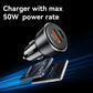 YESIDO SUPER FAST USB-C 30W Fast Charging, USB-A 20W PPS Protocol (Black) (Y64)