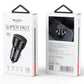 YESIDO SUPER FAST USB-C 30W Fast Charging, USB-A 20W PPS Protocol (Black) (Y64)