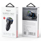 YESIDO 60W Dual USB-C PD Super Fast Charging USB-A 3.0 Car Charger Aluminum Alloy (Black) (Y50)