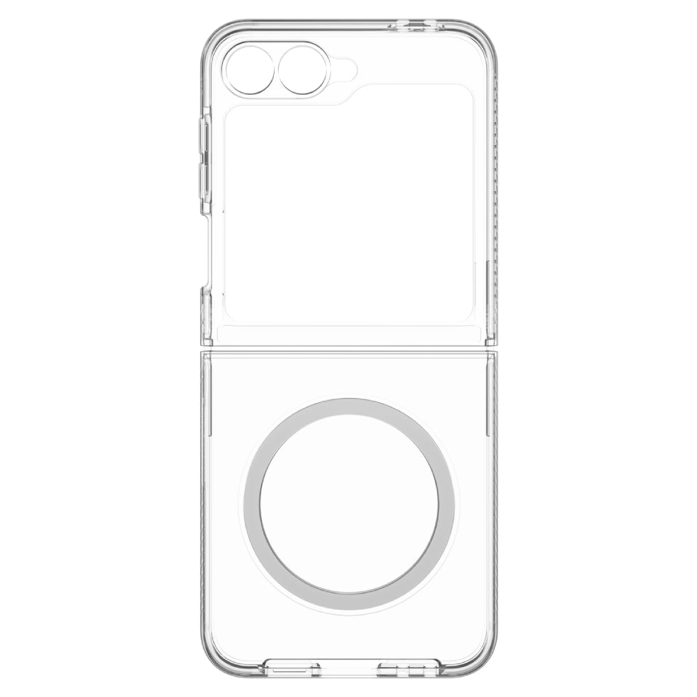 ZAGG Bridgetown Snap Magnetic Case For Galaxy Z Flip 6 - Clear