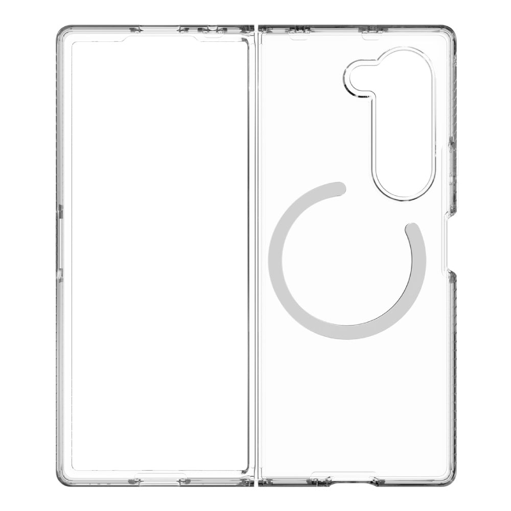 ZAGG Bridgetown Snap Magnetic Case For Galaxy Z Fold 6 - Clear