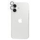 ZAGG Luxury Camera Rings Silver Glitter For iPhone 16/ 16 Plus - Silver