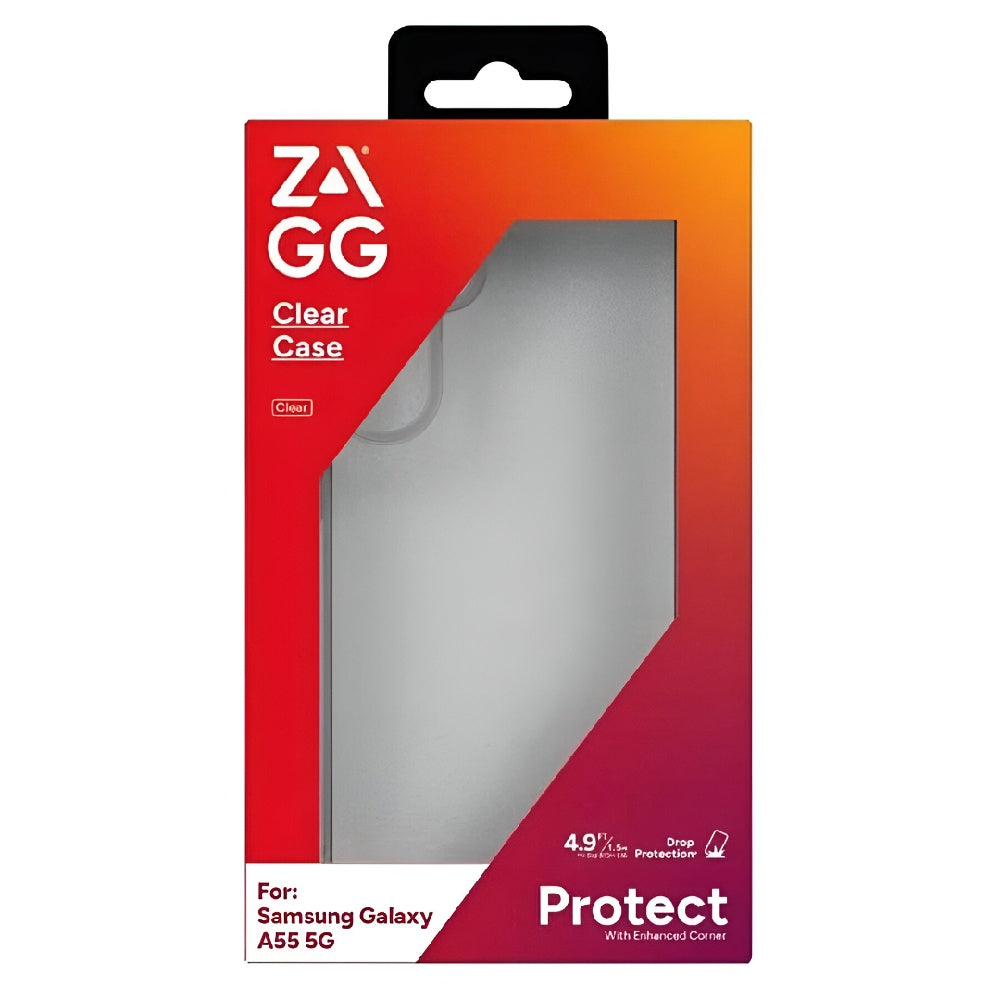 ZAGG Clear Case For Galaxy A55 5G - Clear