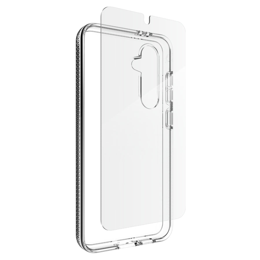 ZAGG Crystal Palace & Glass Elite Bundle For Galaxy S24 FE - Clear