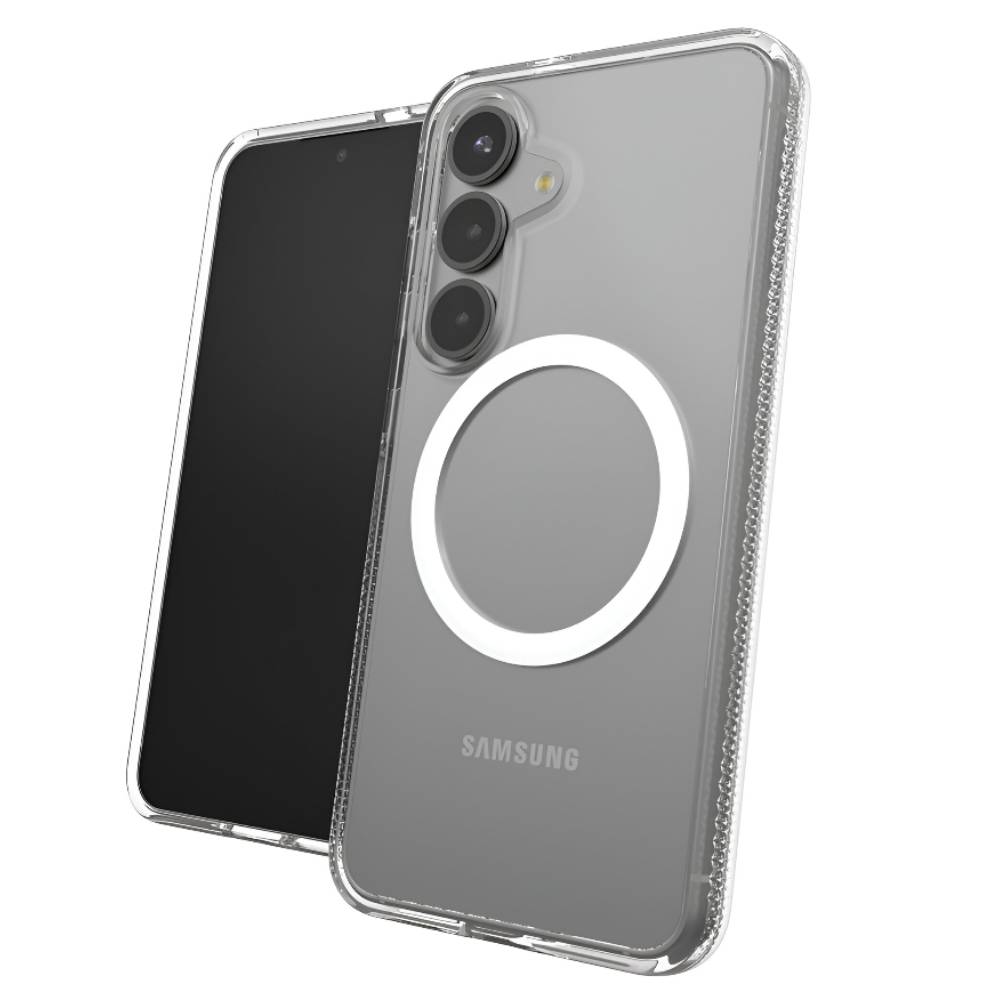 ZAGG Crystal Palace Snap Magnetic Case For Galaxy S24 FE - Clear