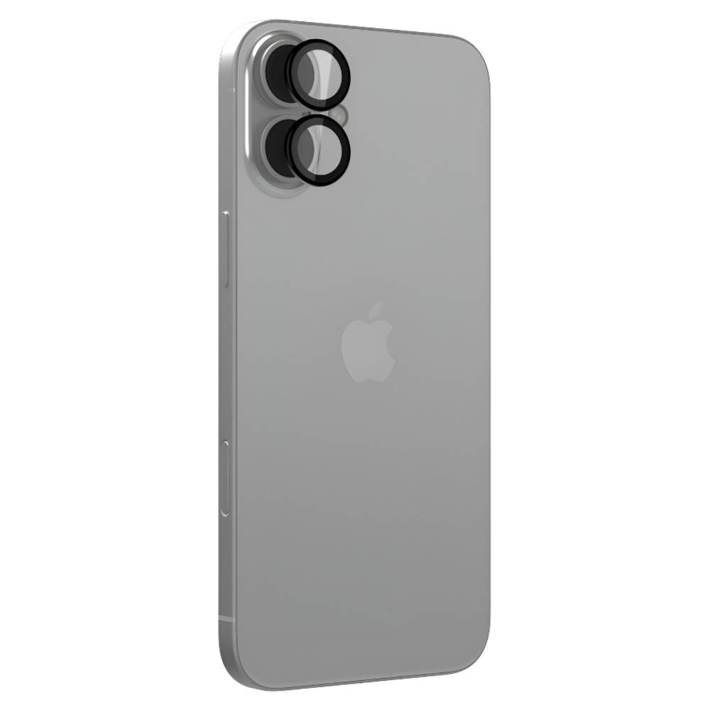 ZAGG Glass Elite Premium Camera Lens Protector For iPhone 16/ 16 Plus - Black