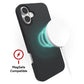 ZAGG Manhattan Snap MagSafe Case For iPhone 16 - Black