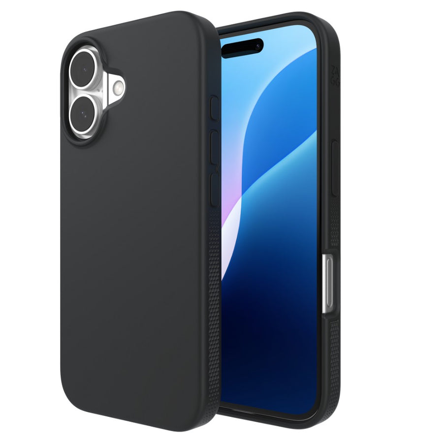 ZAGG Manhattan Snap MagSafe Case For iPhone 16 Plus - Black