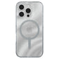 ZAGG Milan Snap MagSafe Case For iPhone 16 Pro - White Swirl Glitter