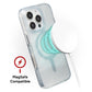 ZAGG Milan Snap MagSafe Case For iPhone 16 Pro - White Swirl Glitter