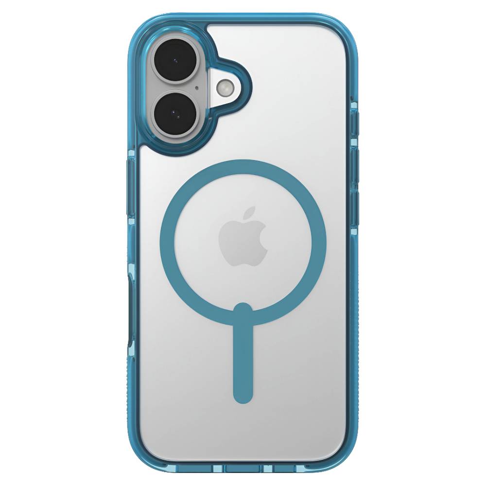 ZAGG Santa Cruz Snap MagSafe Case For iPhone 16 - Retro Blue