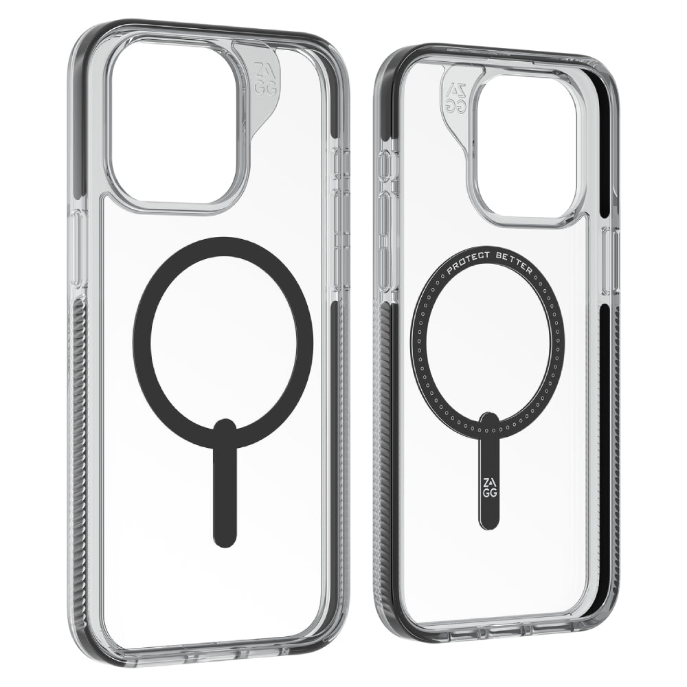 ZAGG Santa Cruz Snap MagSafe Case For iPhone 15 - Black