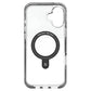 ZAGG Santa Cruz Snap Ring Stand Case For iPhone 16 Plus - Clear