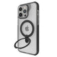 ZAGG Santa Cruz Snap Ring Stand MagSafe Case For iPhone 15 Pro Max - Black