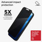 ZAGG Glass Elite 4-Way Privacy Screen Protector For iPhone 16 Plus